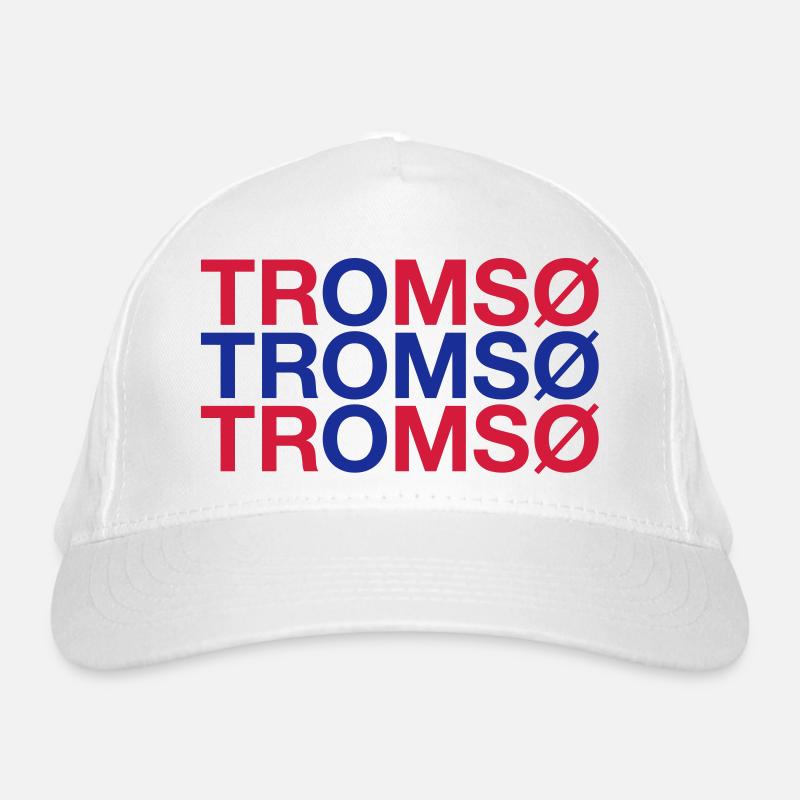 TROMSO Norway Norwegen Norge Norwegische Flagge Bio-Baseballkappe