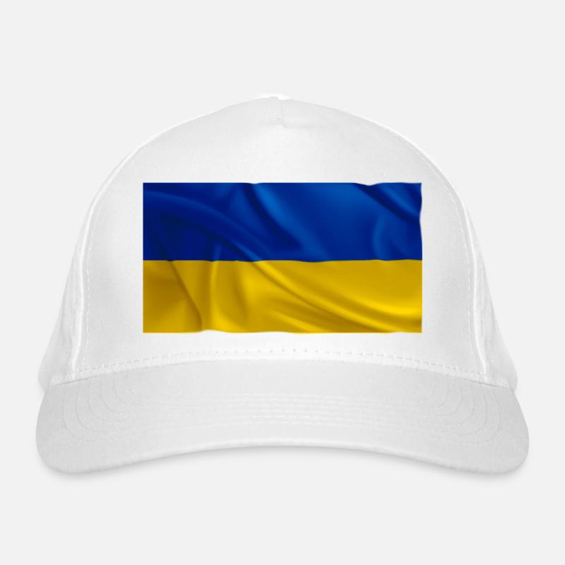 Ukraine Organic Baseball Cap