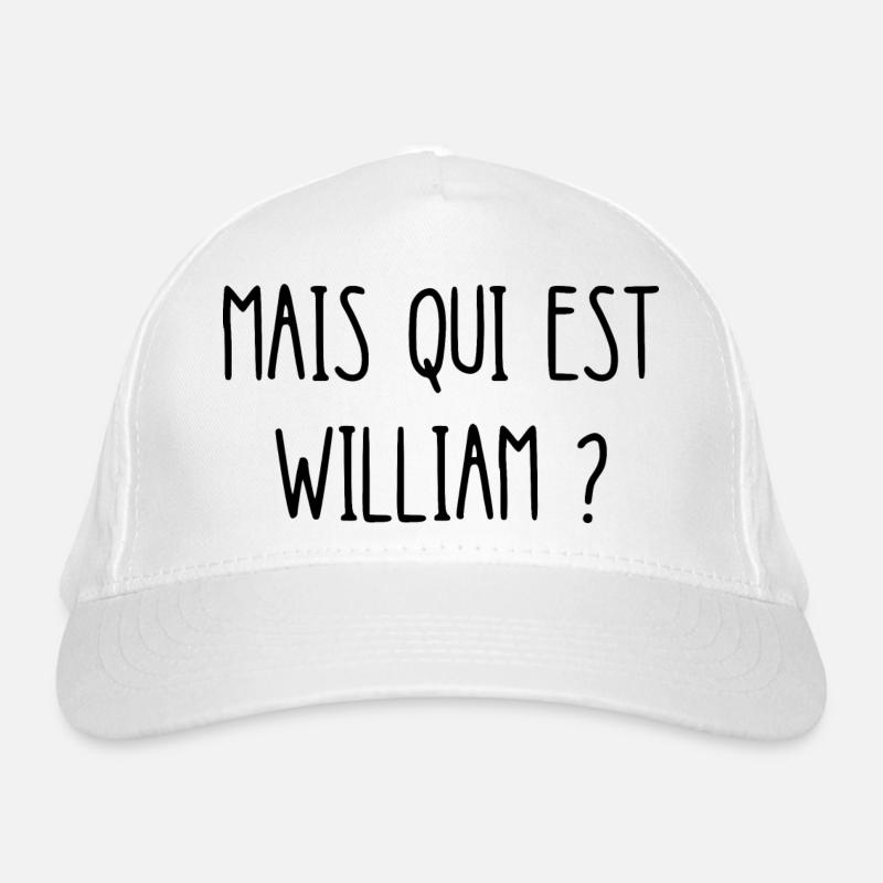 mais qui est william Casquette classique bio