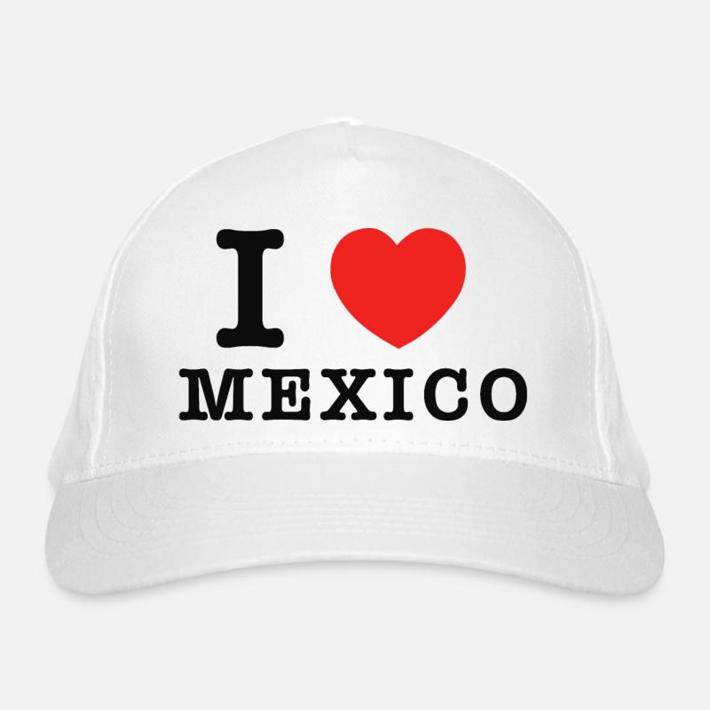J’aime le Mexique Casquette classique bio