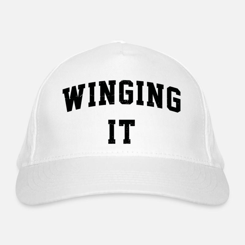Winging it - In improvisation Organic Baseball Cap