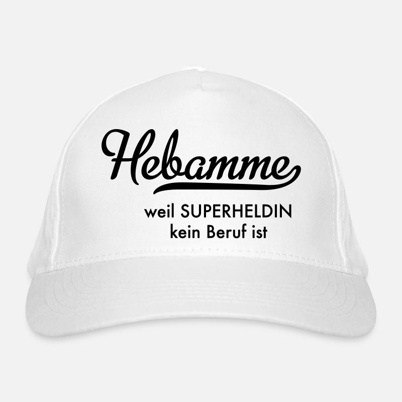 Hebamme Bio-Baseballkappe