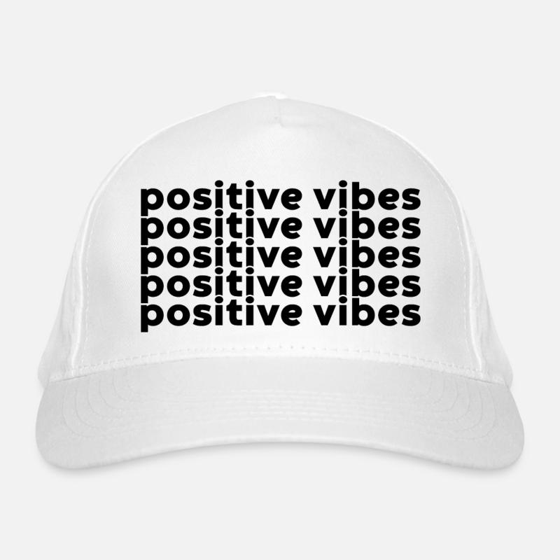 Positive Vibes Bio-Baseballkappe
