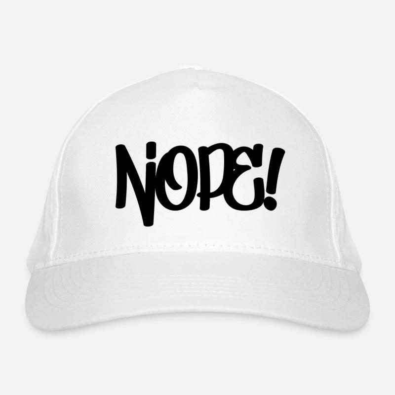Nope! Organic Baseball Cap