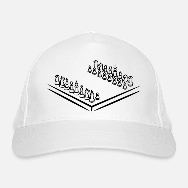Pièces d’échecs Casquette classique bio