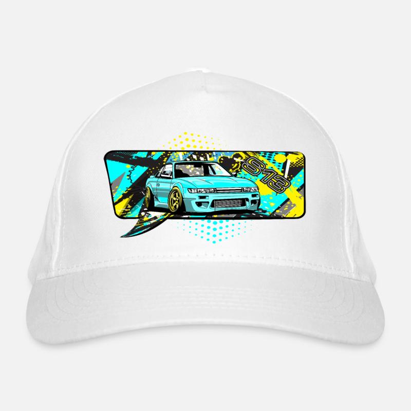 S13 Bubble Comic Organic Baseball Cap