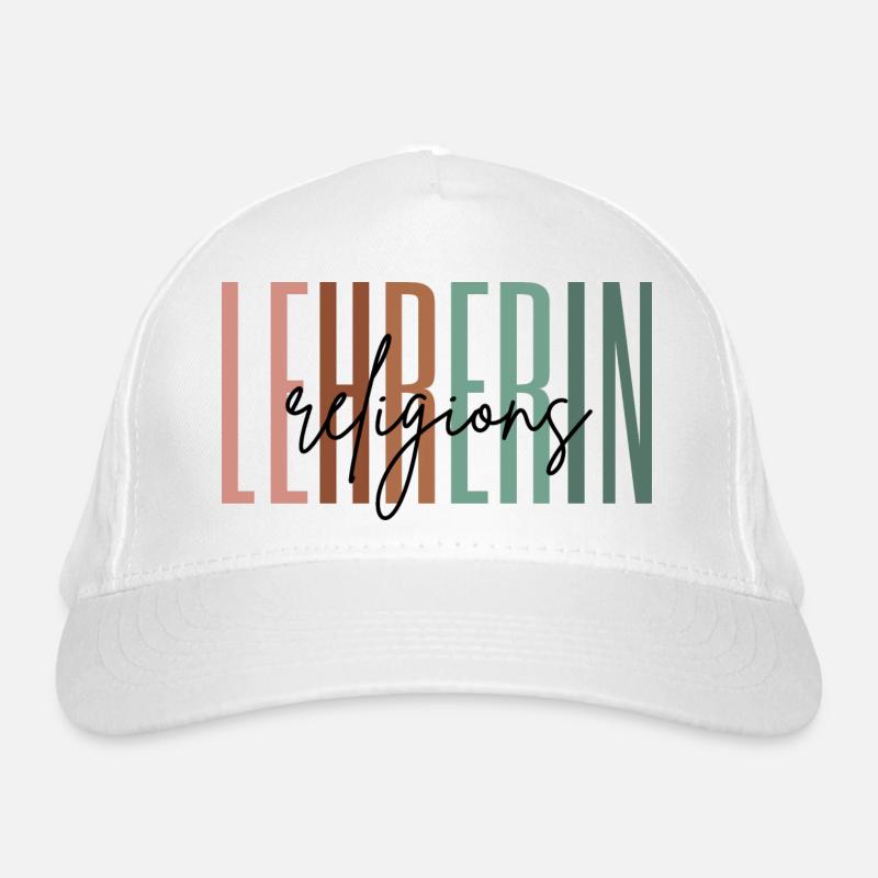 Lehrerin Religion Religionslehrerin Geschenk Bio-Baseballkappe