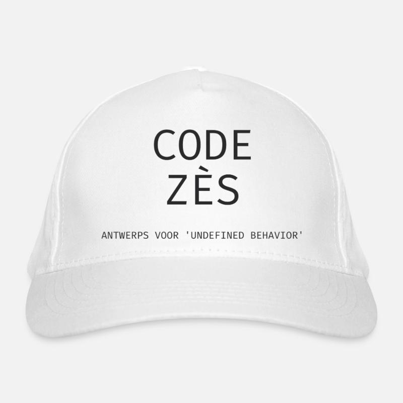 Antwerpen: "Code Zès!" – Tech Dialect Shirt Bio-Baseballkappe