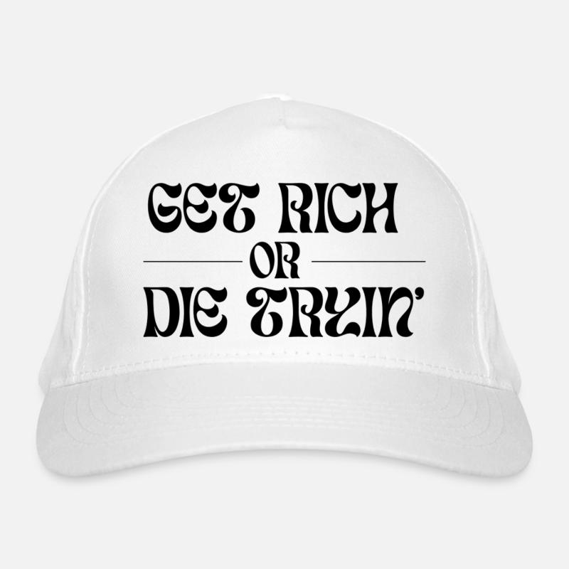 Graphic font with tribal elements Organic Baseball Cap