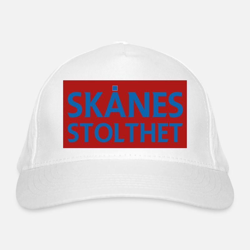 Der Stolz von Skåne Bio-Baseballkappe