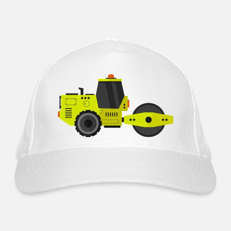 Road roller Organic Baseball Cap