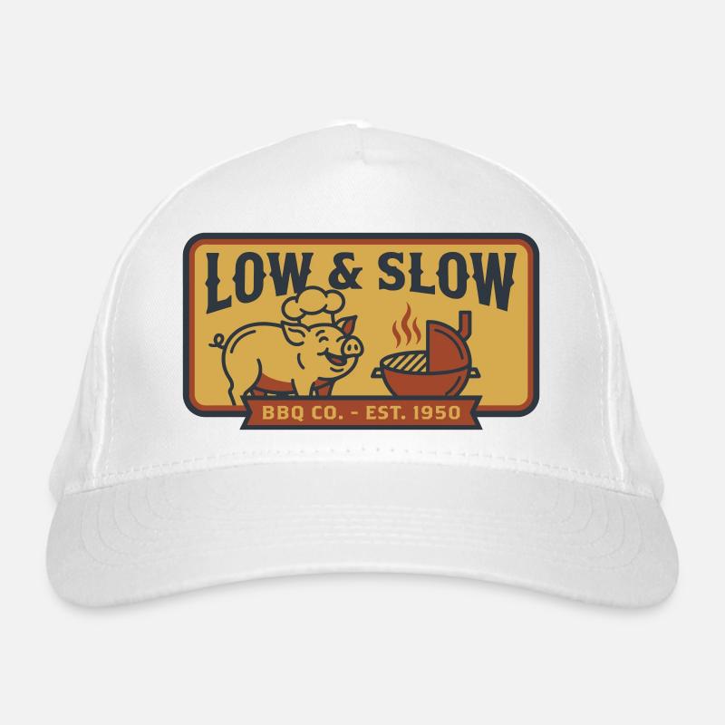 Cuisson Lente et Douce Cochon Pitmaster Barbecue Casquette classique bio