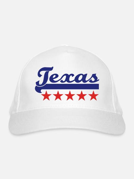 Texas - Casquette classique bio - blanc - Devant