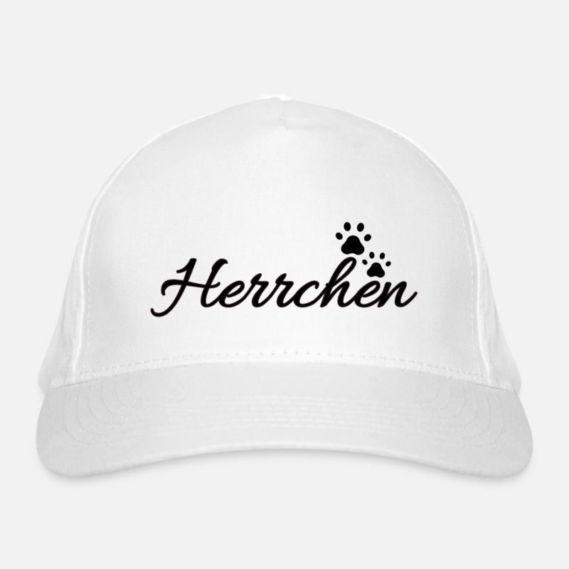 Herrchen von einem Hund | Hundepfote Bio-Baseballkappe