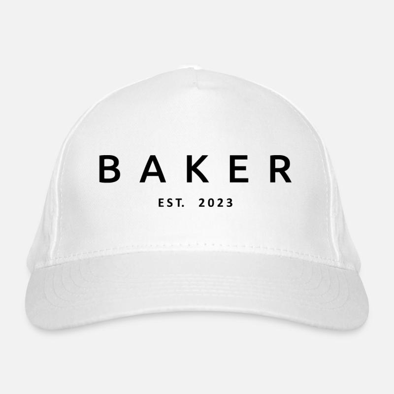 Baker Est. 2023 Absolvent Konditorei Backen Student Bio-Baseballkappe