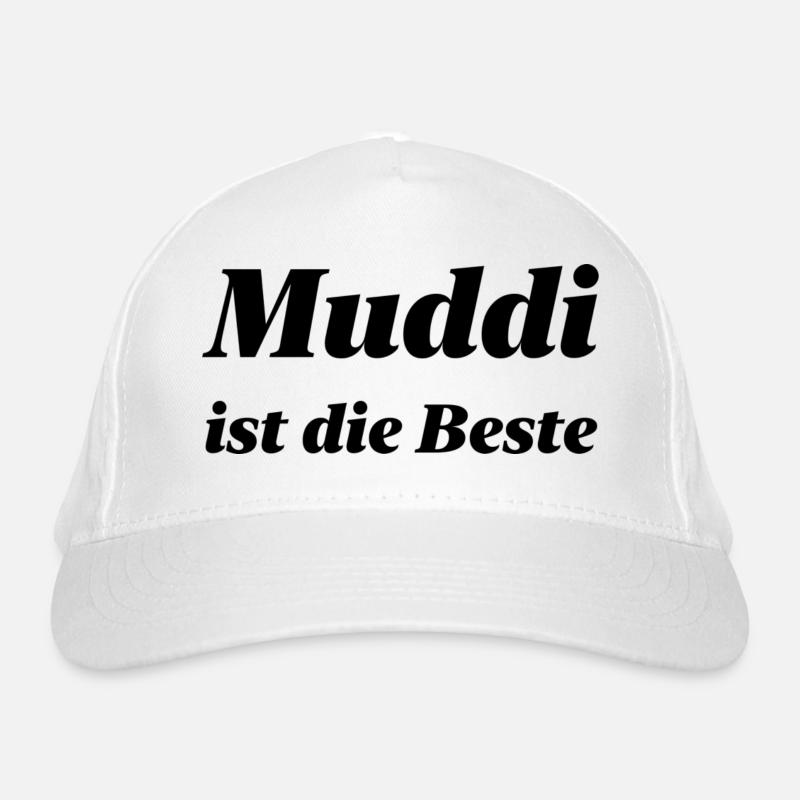 Beste Muddi Bio-Baseballkappe