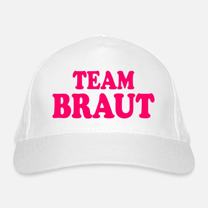 Team braut Bio-Baseballkappe