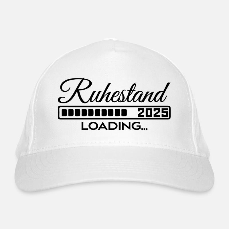 Ruhestand 2025 loading Bio-Baseballkappe
