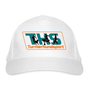 Turnierhundsport 2022 - Bio-Baseballkappe - Weiß - Vorne