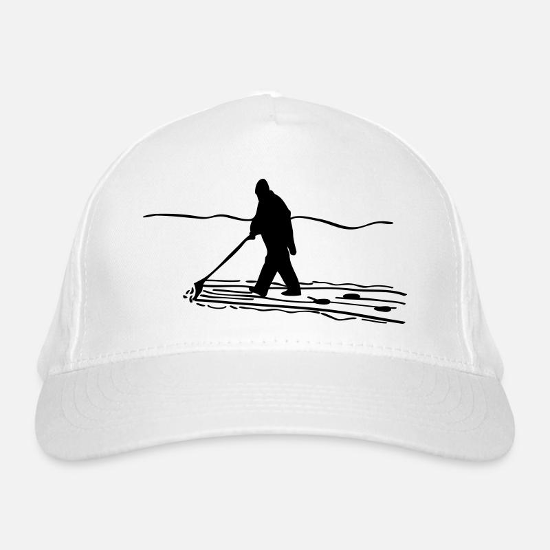 Push the snow Organic Baseball Cap