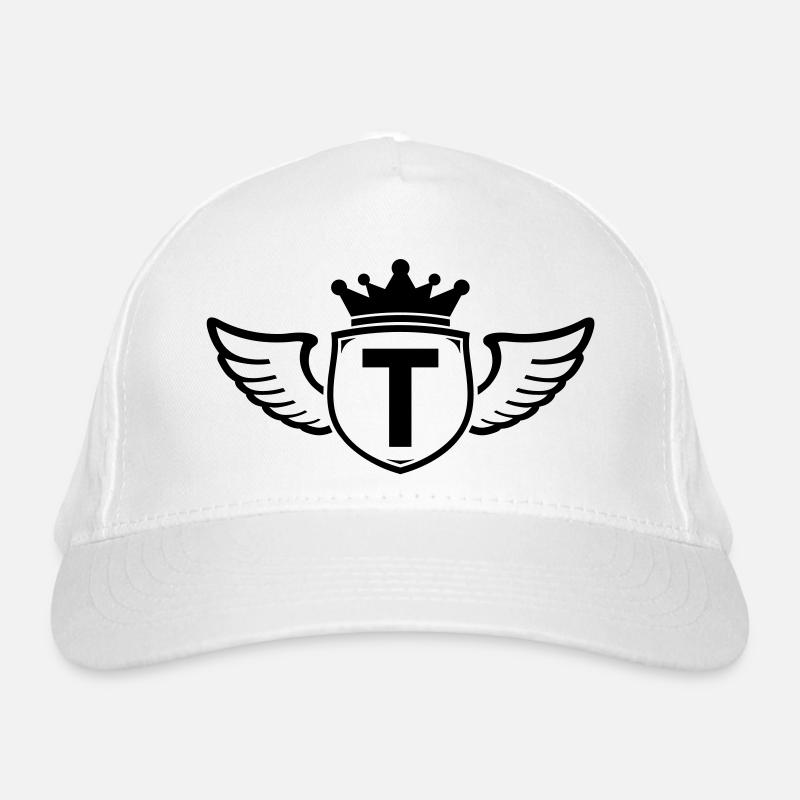 t,Anfangsbuchstabe, Name, Bio-Baseballkappe
