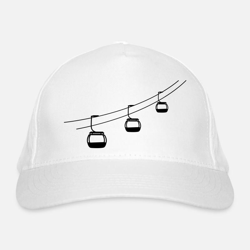 gondola ropeway gondola winter vacation vacancy sp Organic Baseball Cap