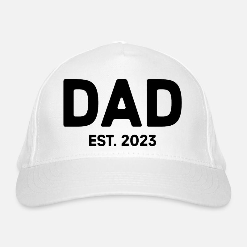 Dad Est. 2023 - Father's Day Organic Baseball Cap