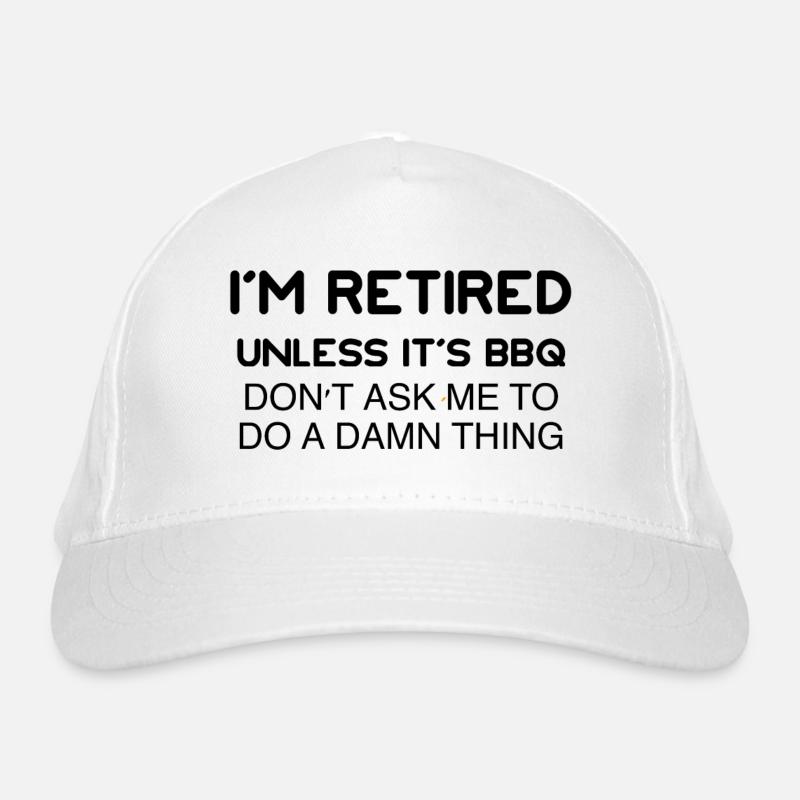 la retraite bbq Casquette classique bio