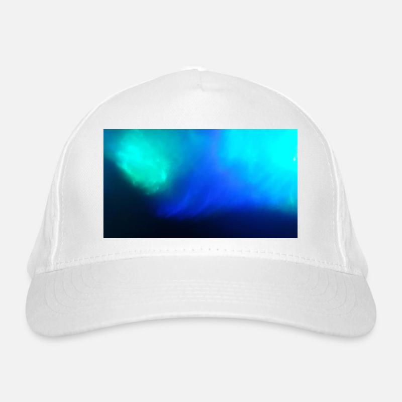 Neon Blue 43 Organic Baseball Cap