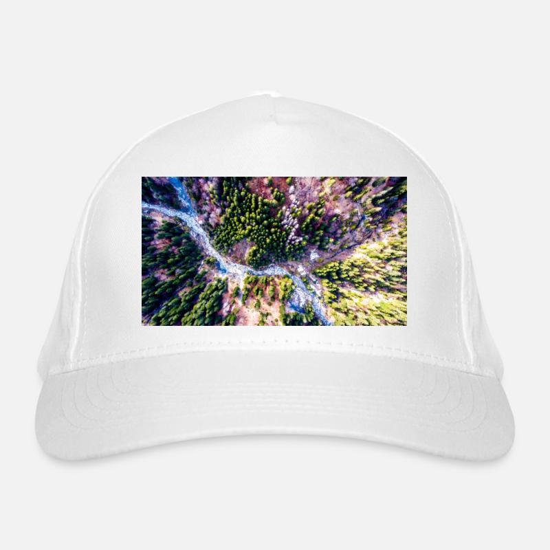 Vue aérienne de la forêt Casquette classique bio