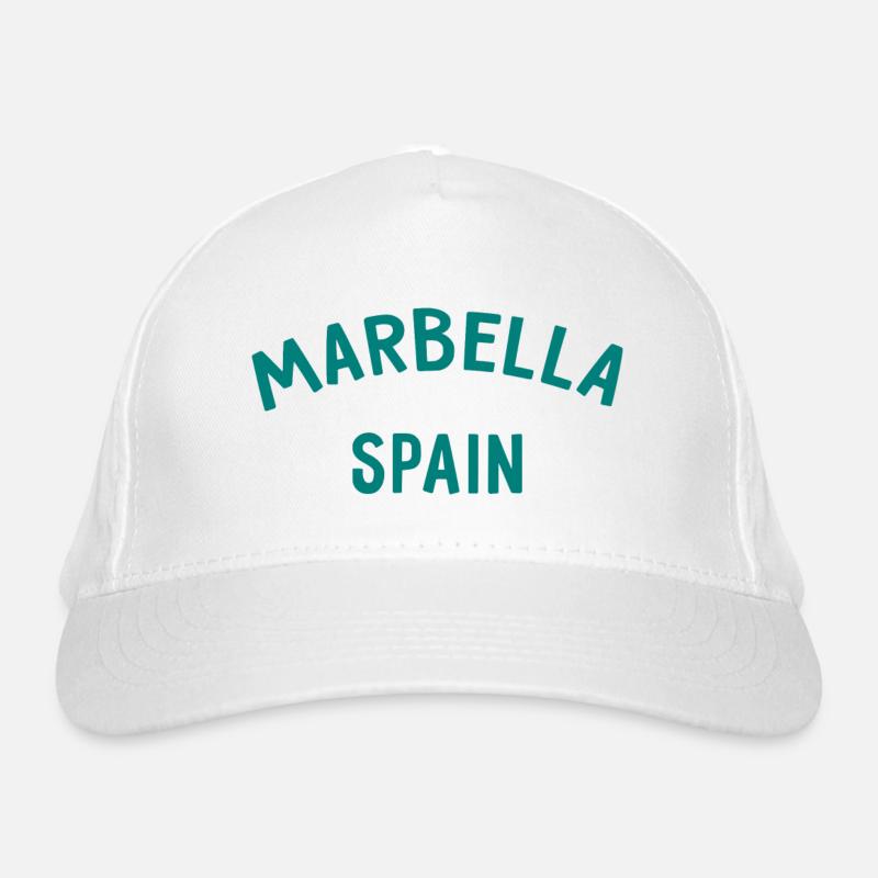 Marbella Spain Spanien Espana Bio-Baseballkappe