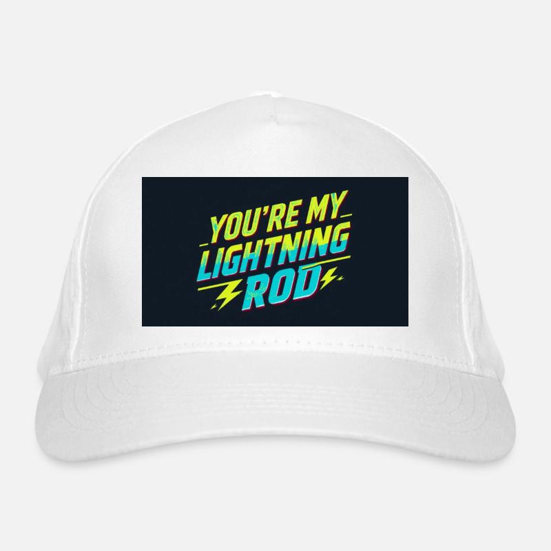 Du bist mein Blitzableiter Bio-Baseballkappe