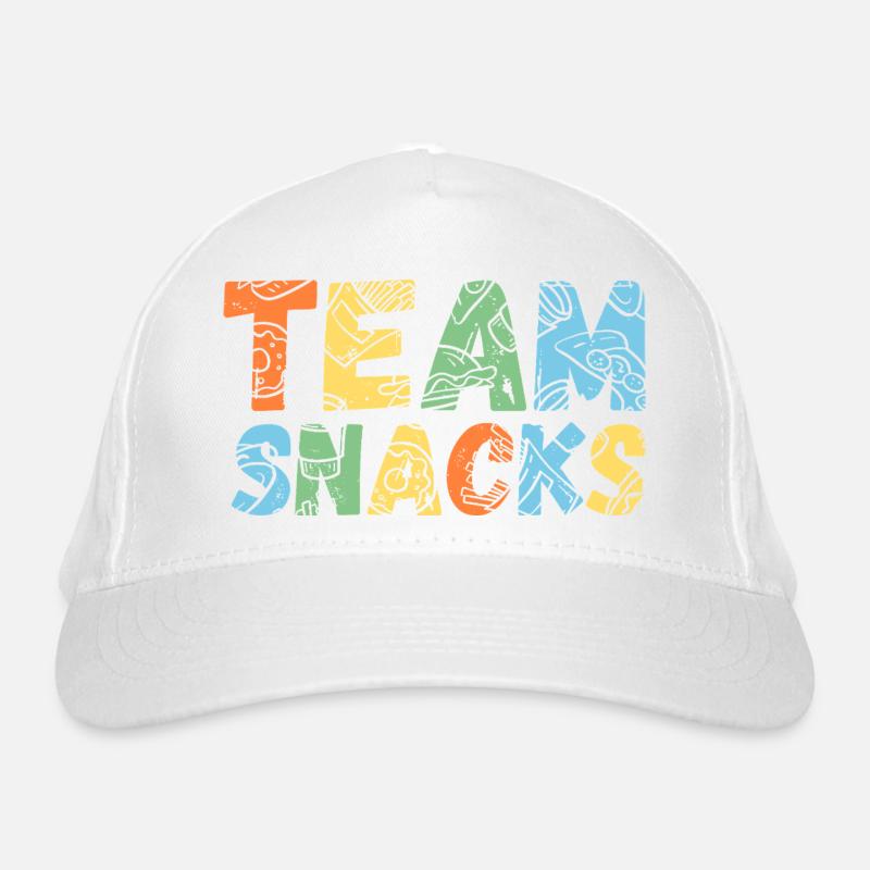 Team Snacks Organic Baseball Cap
