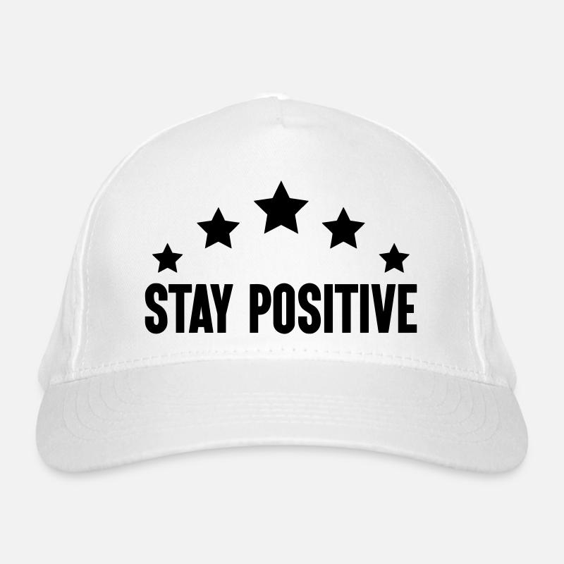 Reste positive star Casquette classique bio