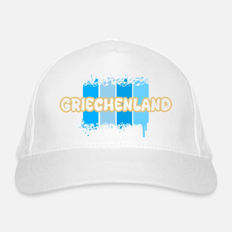 Greece as Greece Organic Baseball Cap