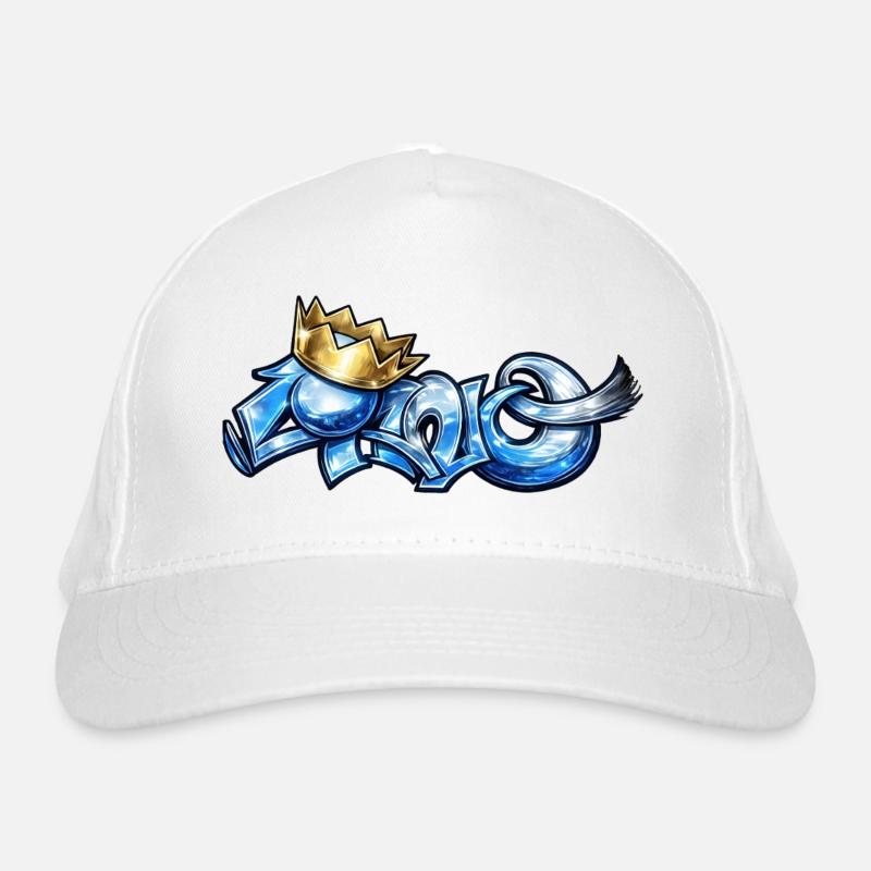 Cano-Blau Bio-Baseballkappe