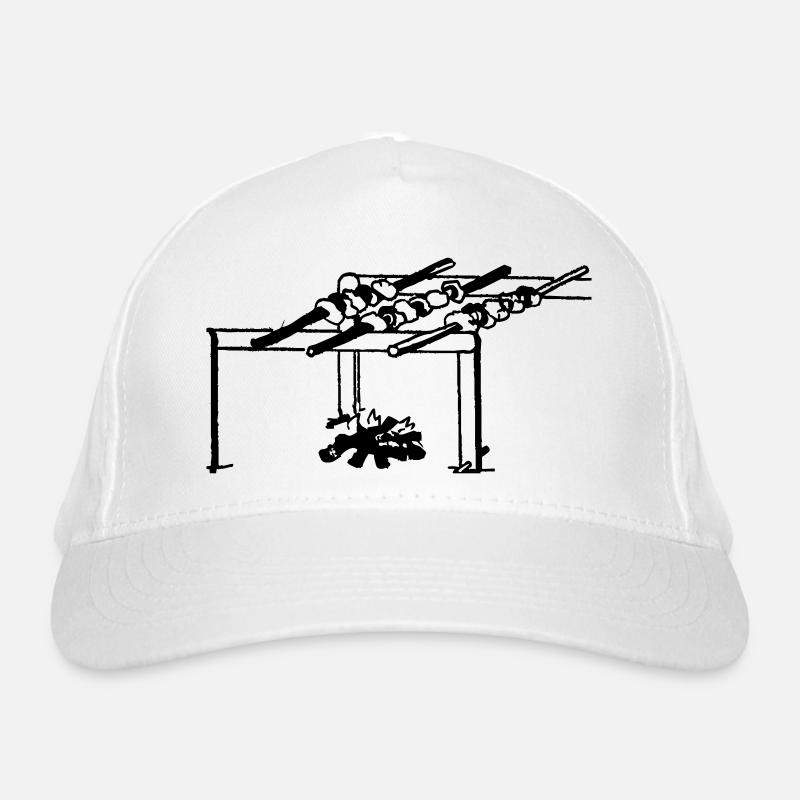 Barbecue, shish kebab, Russie Casquette classique bio