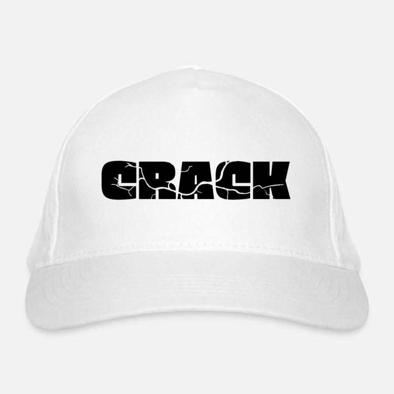 CRACK Organic Baseball Cap