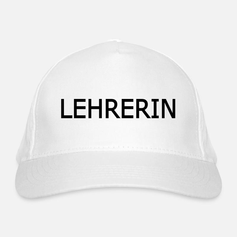 Lehrerin Bio-Baseballkappe