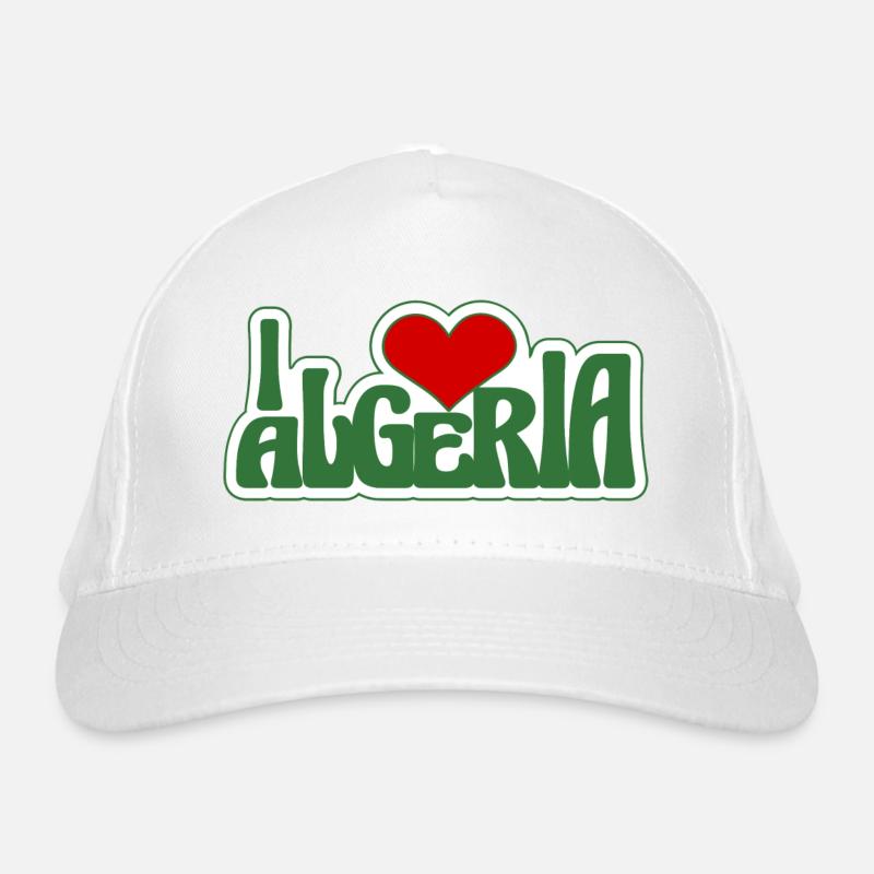 I LOVE ALGERIA Casquette classique bio