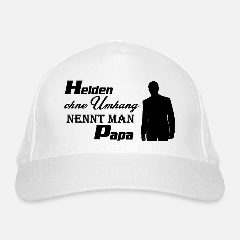 Helden Papa Bio-Baseballkappe