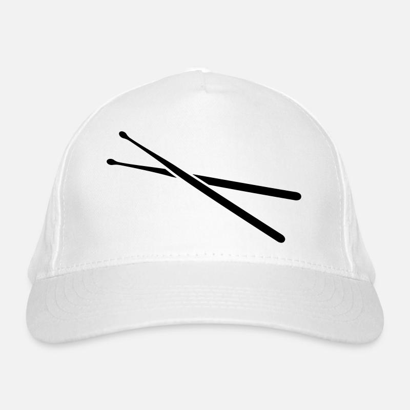 drums Organic Baseball Cap