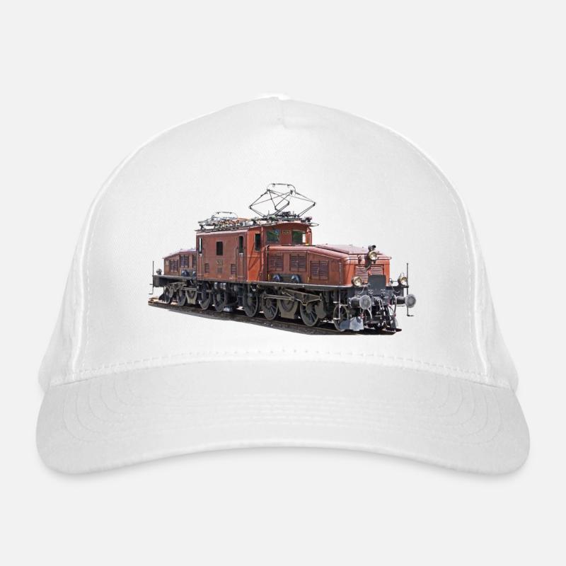 SBB Krokodil CE6/8 Bio-Baseballkappe