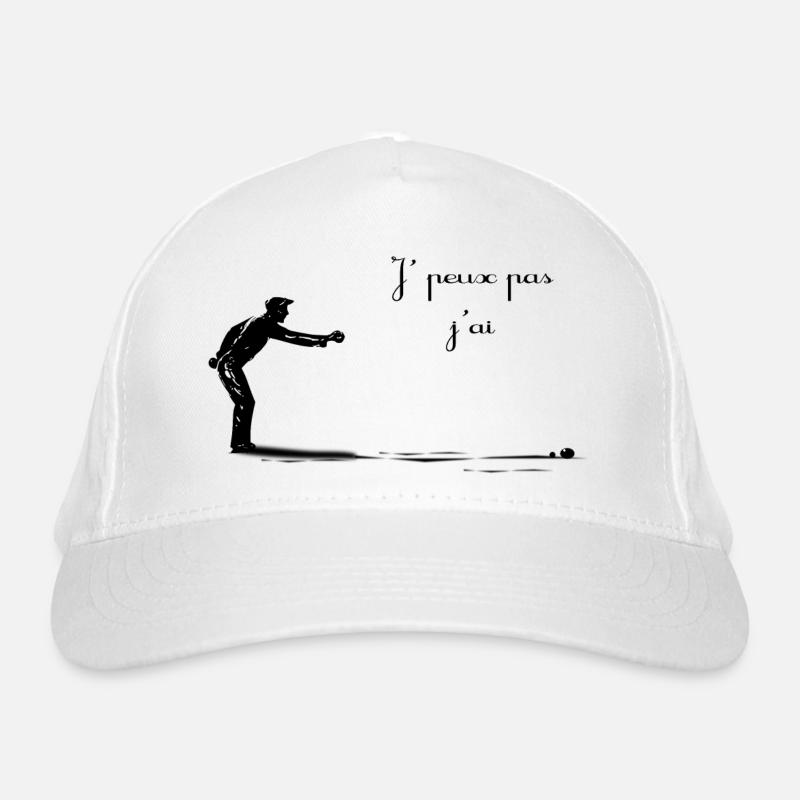 Pétanque Casquette classique bio