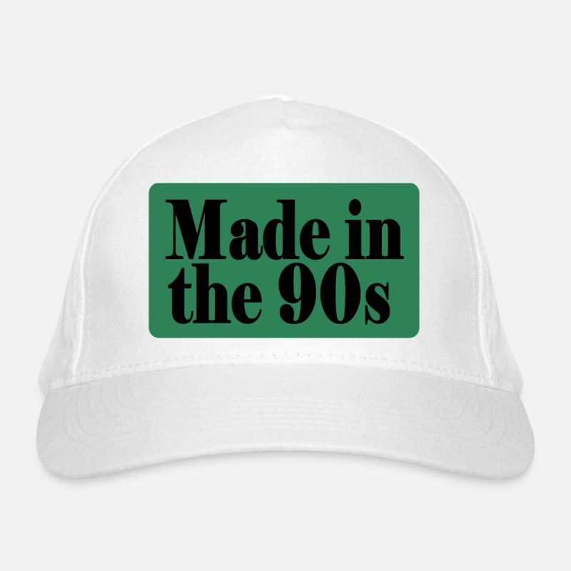 Fabriqué dans les années 90 Casquette classique bio
