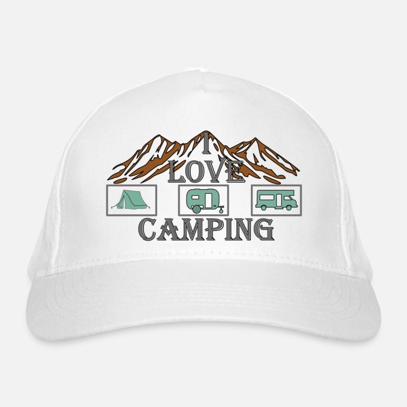 Camping Bio-Baseballkappe
