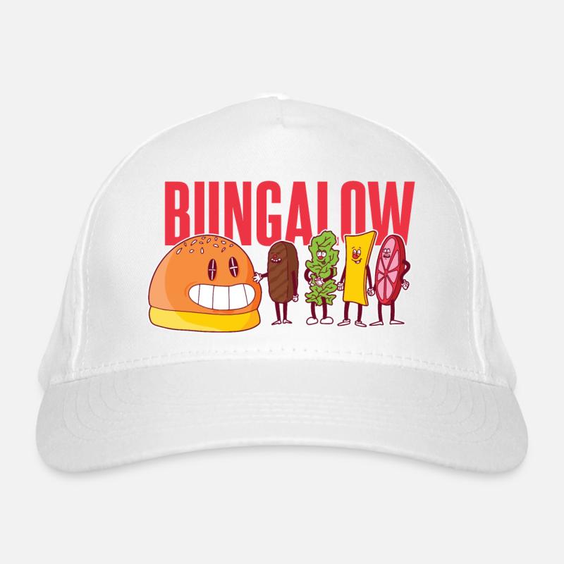 Bungalow burger komponenten Bungalow burger kompon Bio-Baseballkappe