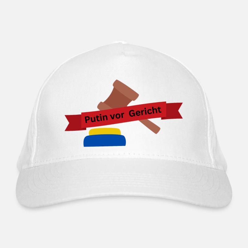 Putin vor Gericht Bio-Baseballkappe