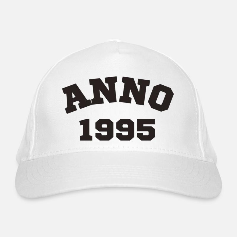 Anno 1995 Anniversaire Année de naissance Casquette classique bio