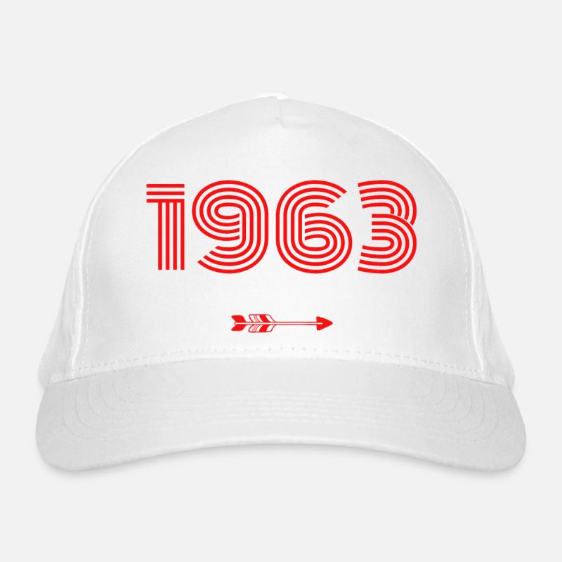 Born in 1963 Organic Baseball Cap